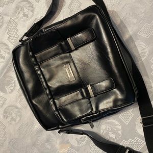 Leather men bag